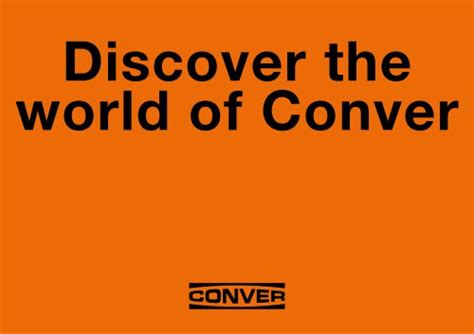 Discover the world of Conver 